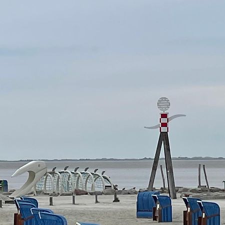 Willa Nordseekueste Am Deich Mit Schoenem Garten Neßmersiel Zewnętrze zdjęcie